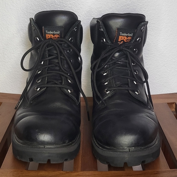 Timberland PRO Insulated Waterproof Work Boots Model 26036 Black size 10.5